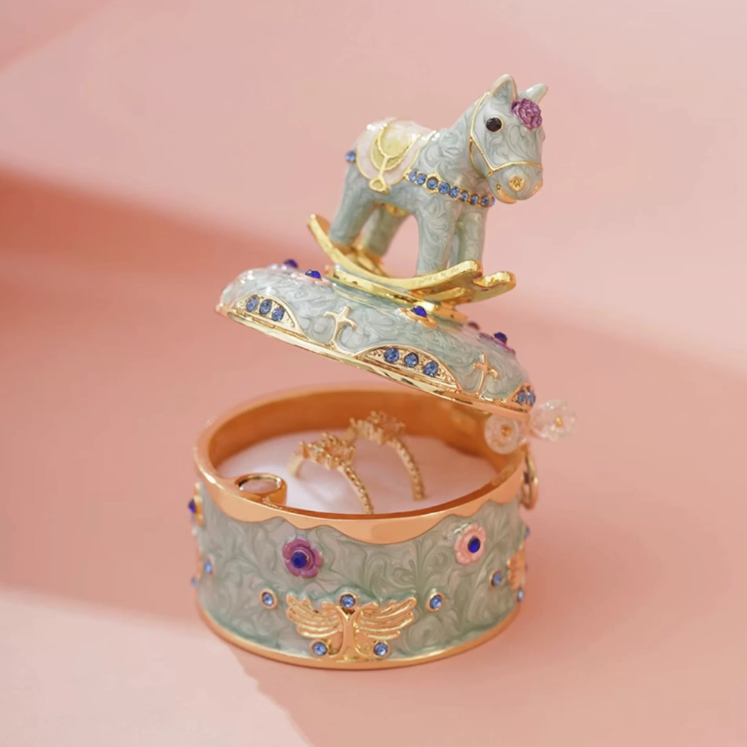 Rocking Horse Dreams Jewelry Box