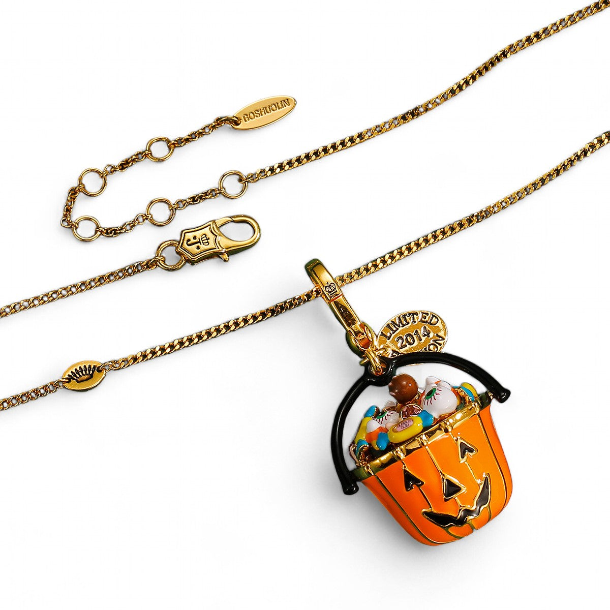 'Pumpkin Candy Bucket' Retro Aesthetic Charm