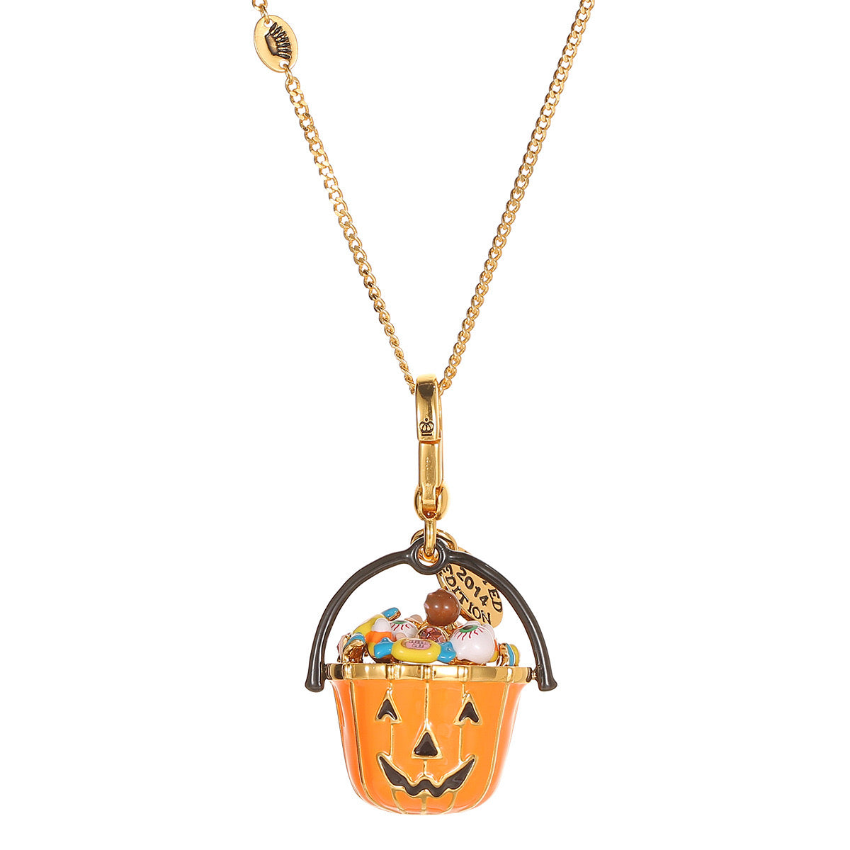 'Pumpkin Candy Bucket' Retro Aesthetic Charm