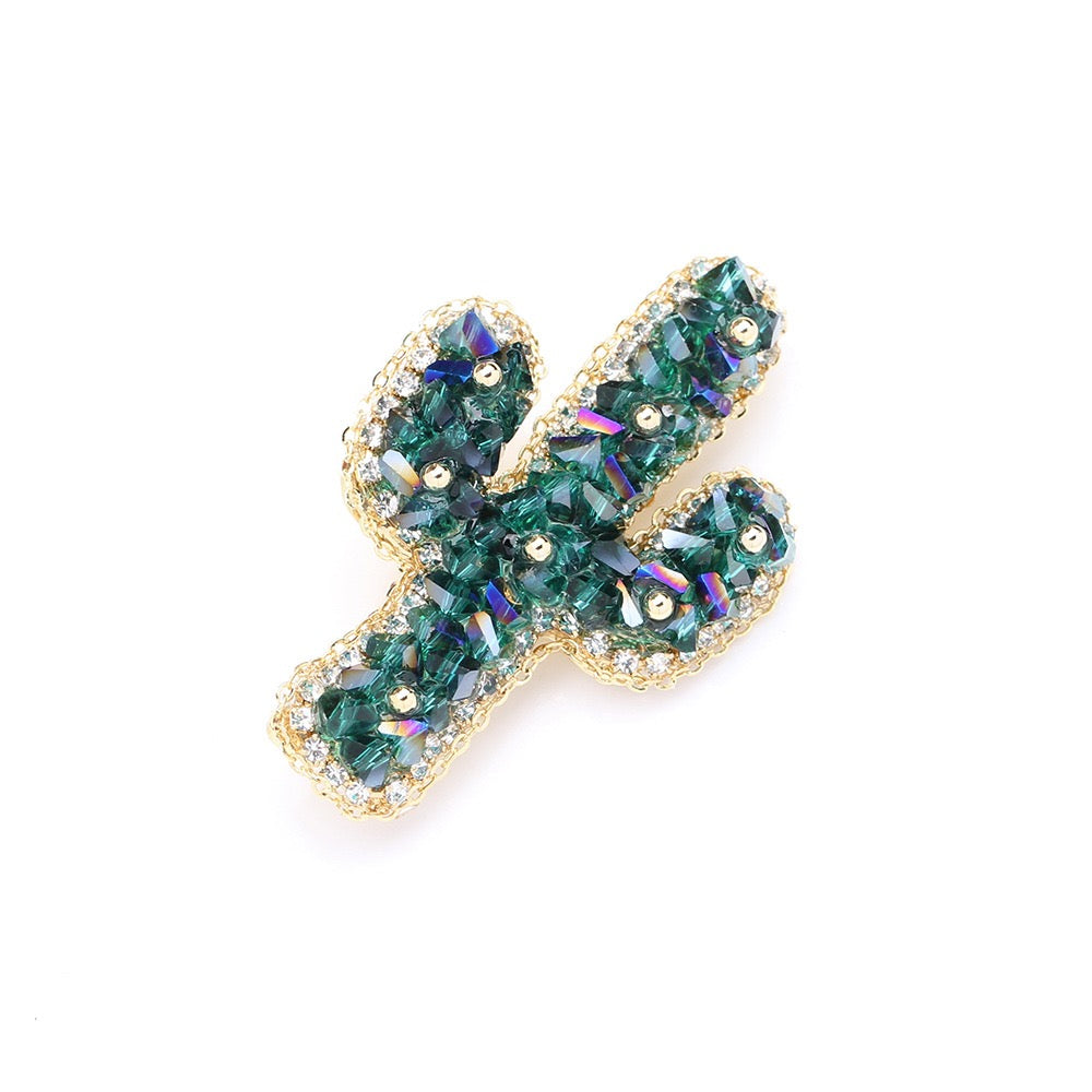 Prickly Jingle Cactus Brooch