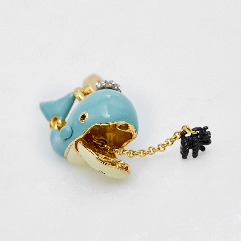 'Baby Whale' Retro Aesthetic Charm