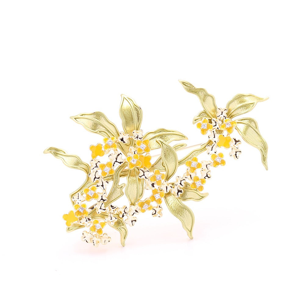 Blossom Laurel Brooch