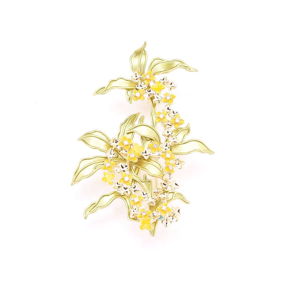 Blossom Laurel Brooch