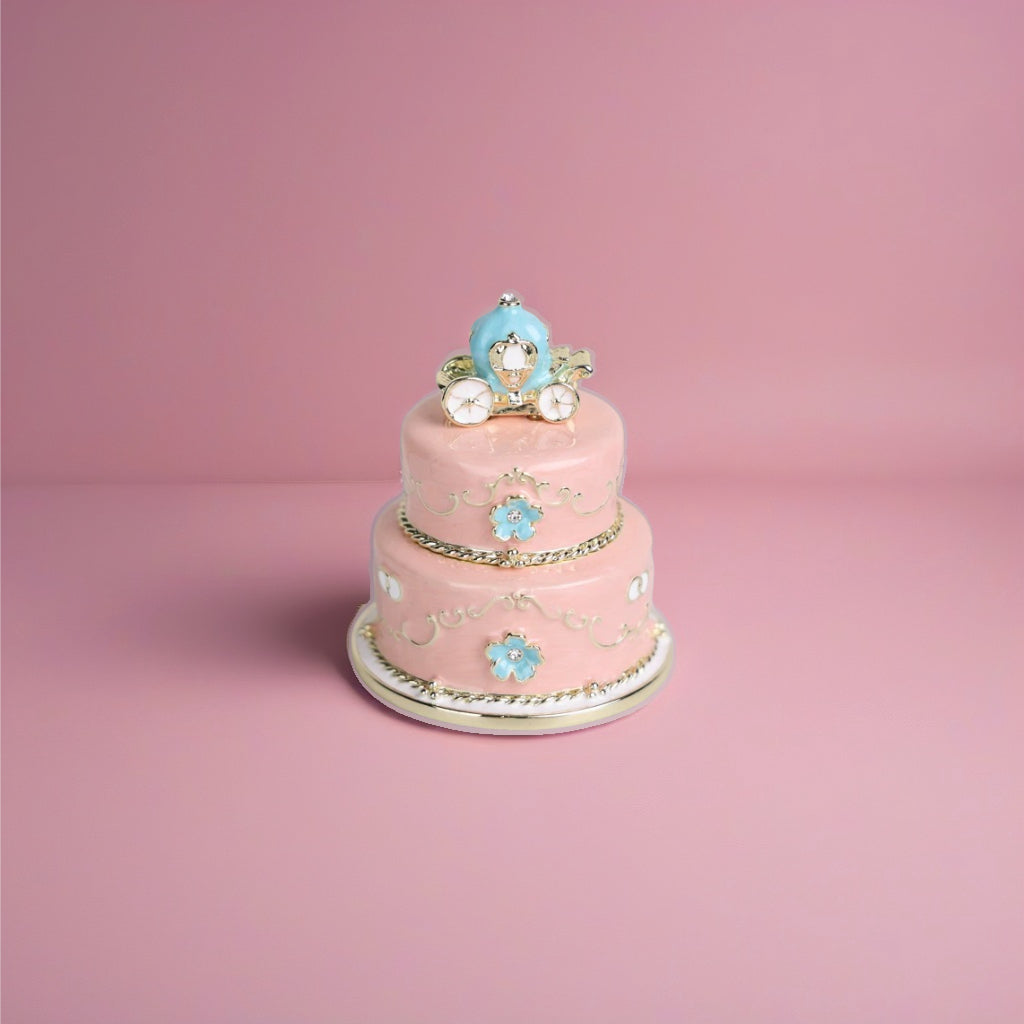 Princess Castle Cake Jewelry Box